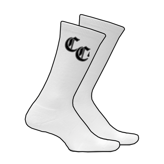 "Cult Socks" White